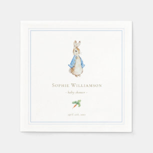 Classic Peter the Rabbit Baby Shower Napkin