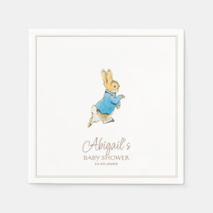 Classic Peter the Rabbit Baby Shower Napkin