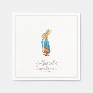 Classic Peter the Rabbit Baby Shower Napkin