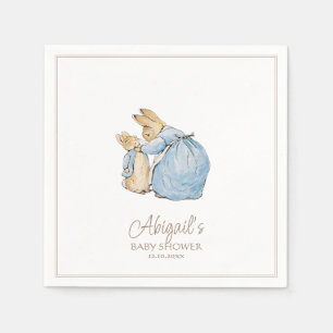 Classic Peter the Rabbit Baby Shower Napkin