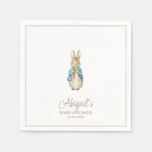 Classic Peter the Rabbit Baby Shower Napkin