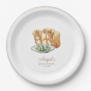Classic Peter the Rabbit Baby Shower Paper Plate