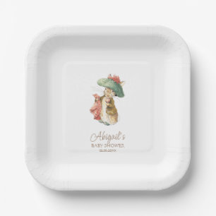 Classic Peter the Rabbit Baby Shower Paper Plate