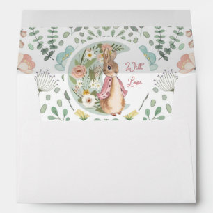 Classic Peter the Rabbit Beatrix Potter Birthday Envelope