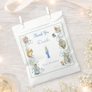 Classic Peter the Rabbit Beatrix Potter Birthday  Favour Bag