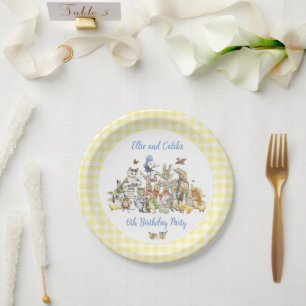 Classic Peter the Rabbit Birthday Party  Paper Plate