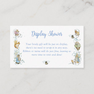 Classic Peter the Rabbit Display Shower Enclosure Card