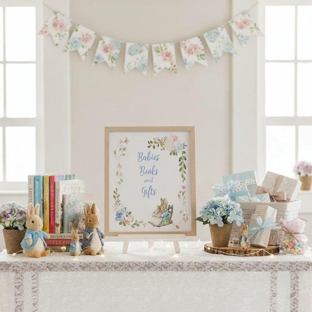 Classic Peter the Rabbit Twin Shower Books & Gifts Poster (Creator Uploaded)