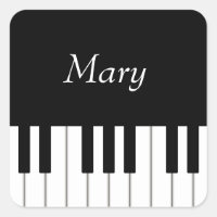 Classic Piano Keyboard Personalized Musician's