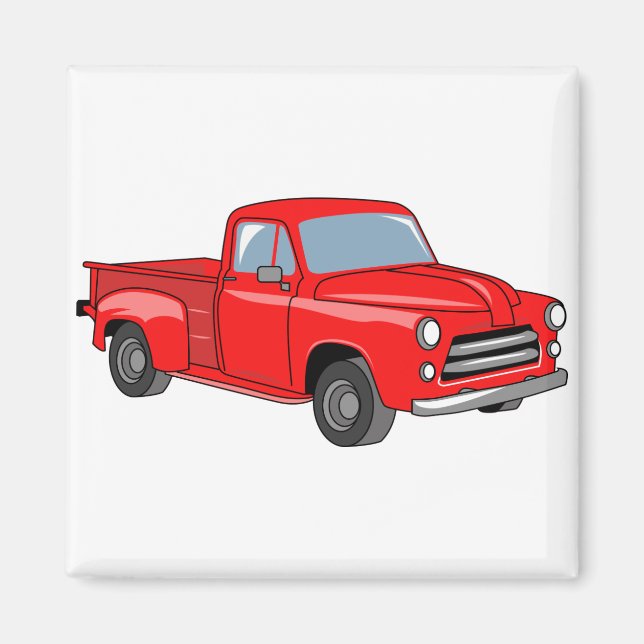 Classic Pickup Truck Magnet (Front)