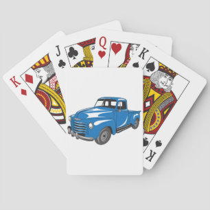Classic Pickup Truck Playing Cards