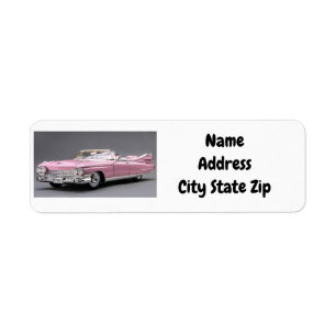 ***CLASSIC PINK CADILLAC** LABEL ADDRESS