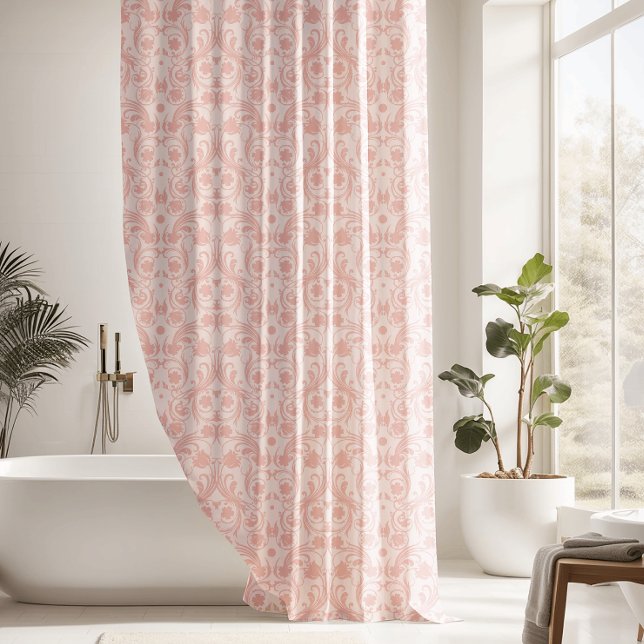 Classic Pink & White Damask Pattern (Creator Uploaded)