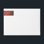 Classic Plaid Christmas Wrap Around Address Label<br><div class="desc">Embrace timeless holiday style with our classic Christmas collection featuring a traditional red and green plaid design. Perfect for spreading festive cheer,  these designs evoke warmth and nostalgia,  making them ideal for cards,  invitations,  and seasonal décor. Personalize each item to add a cozy,  classic touch to your holiday celebrations.</div>