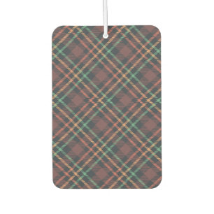 Classic Plaid Pattern Air Freshener