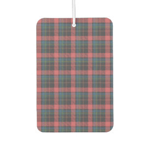 Classic Plaid Pattern Air Freshener