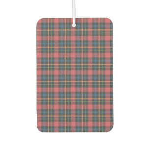 Classic Plaid Pattern Air Freshener