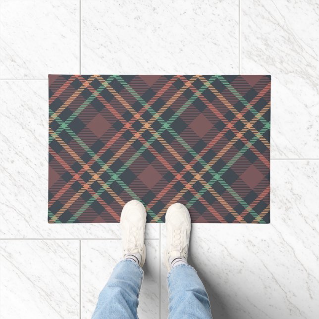 Classic Plaid Pattern Doormat (Indoor)