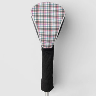 Classic Plaid Pattern Golf Head Cover