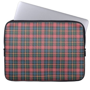 Classic Plaid Pattern Laptop Sleeve
