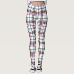 Classic Plaid Pattern Leggings