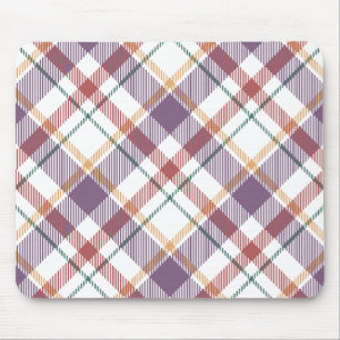 Classic Plaid Pattern Mouse Pad
