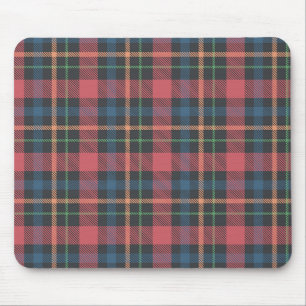 Classic Plaid Pattern Mouse Pad