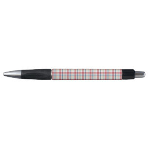 Classic Plaid Pattern Pen