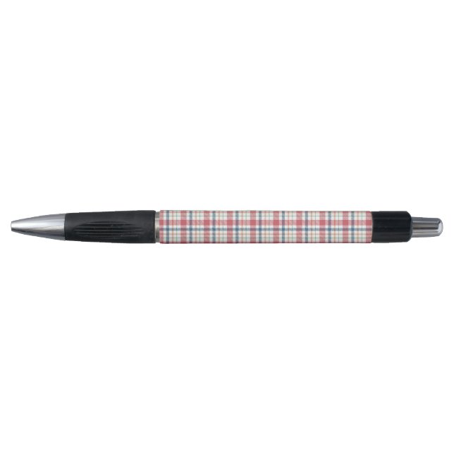 Classic Plaid Pattern Pen (Front)