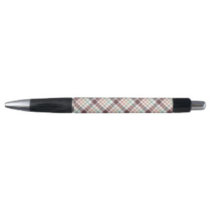 Classic Plaid Pattern Pen