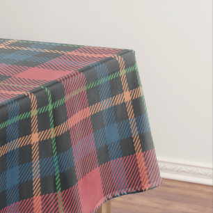 Classic Plaid Pattern Tablecloth