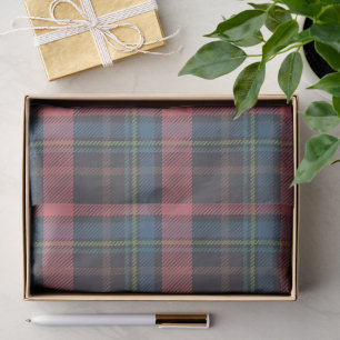 Classic Plaid Pattern Tissue Paper