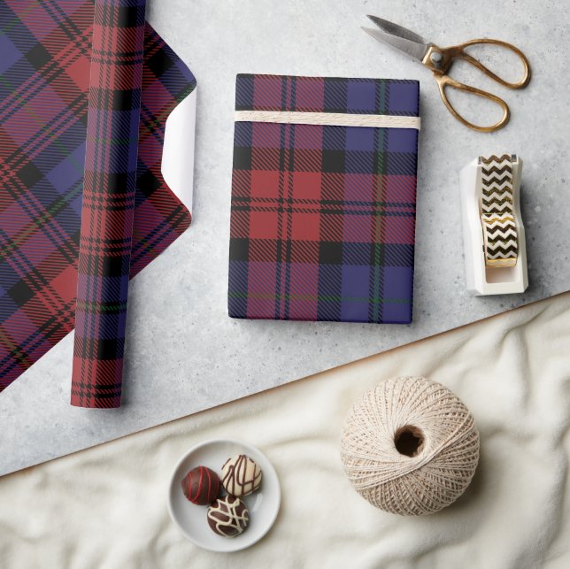 Classic Plaid Rustic Holiday Tartan Wrapping Paper (Crafts)
