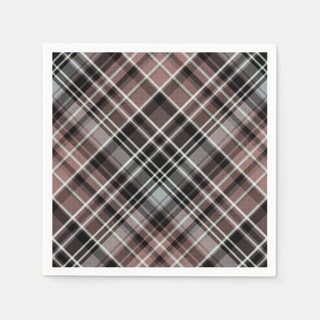 Classic Plaid Tartan Napkin (Front)