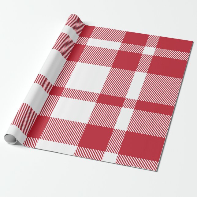 Classic Plaid Tartan Seamless Pattern. apparel, ar Wrapping Paper (Unrolled)