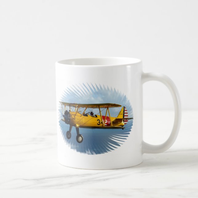 classic plane coffee mug (Right)