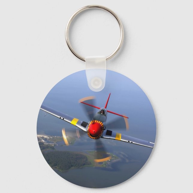Classic Plane Keychain (Front)