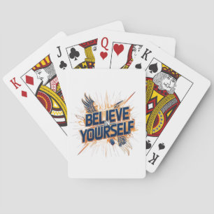 Classic Playing Cards - Believe in Yourself