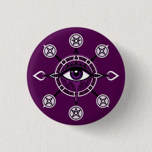 Classic Playing Cards horror 1 Inch Round Button