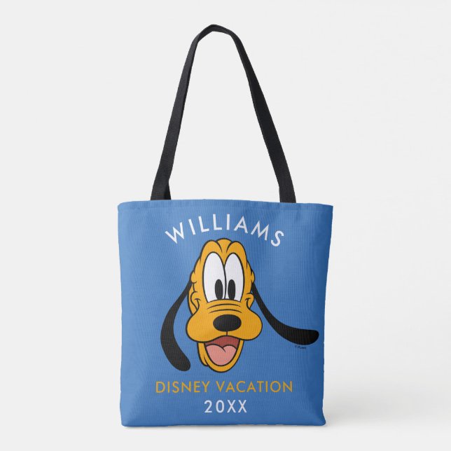 Classic Pluto | Family Vacation and Year Tote Bag (Back)