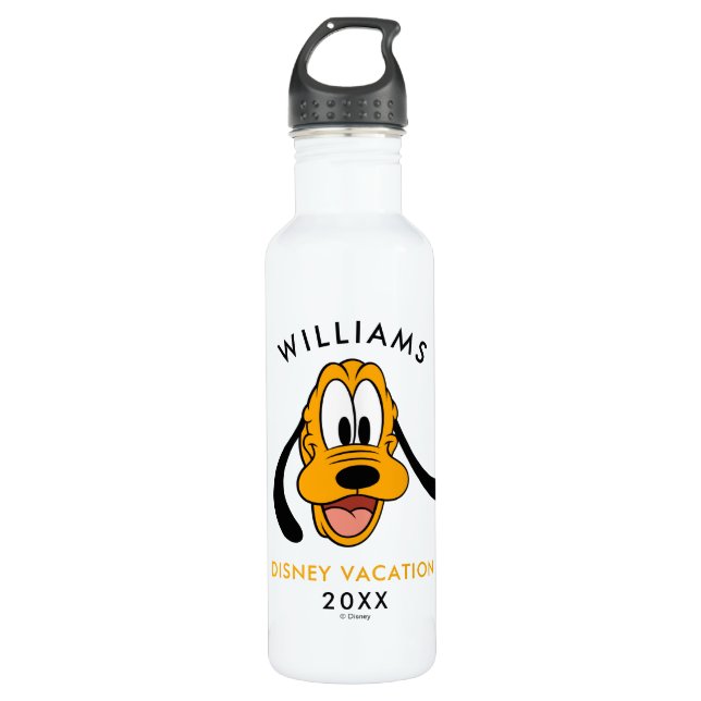 Classic Pluto | Family Vacation & Year 710 Ml Water Bottle (Front)