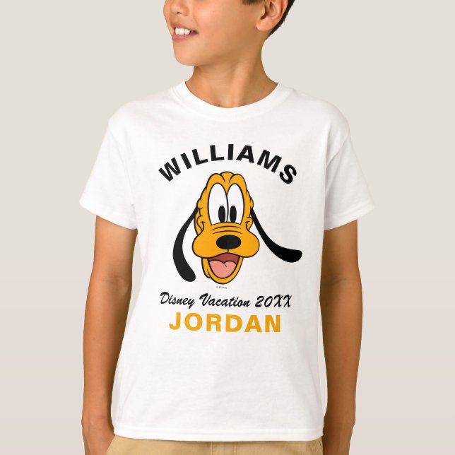 Classic Pluto | Family Vacation & Year T-Shirt (Front)