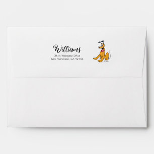 Classic Pluto Red Collar Envelope