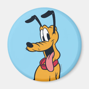 Classic Pluto Red Collar Magnet