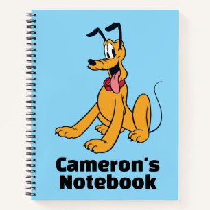 Classic Pluto Red Collar Notebook