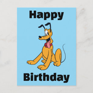 Classic Pluto Red Collar Postcard