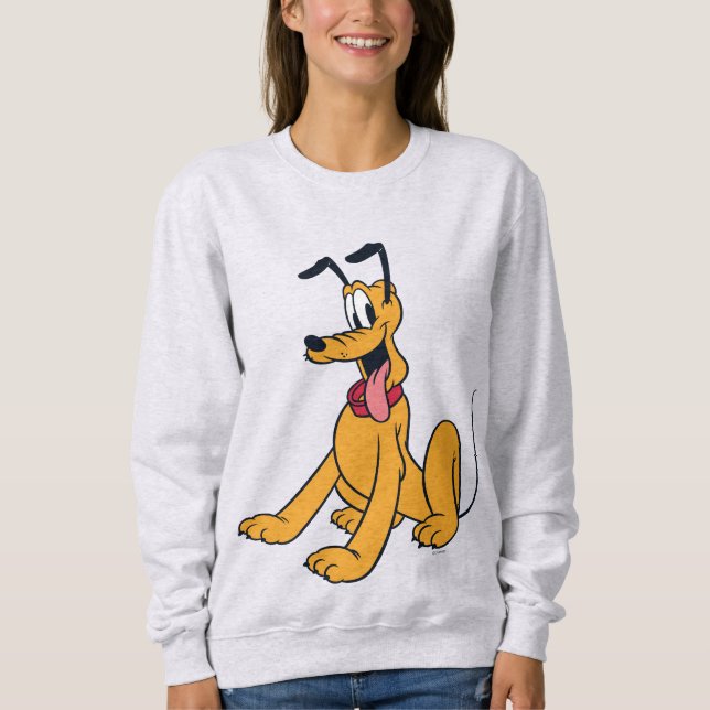 Classic Pluto Red Collar Sweatshirt (Front)
