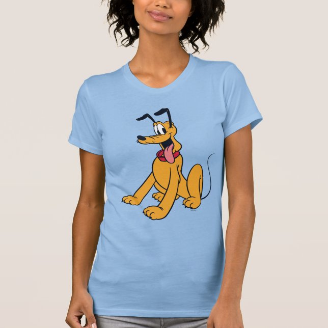 Classic Pluto Red Collar T-Shirt (Front)