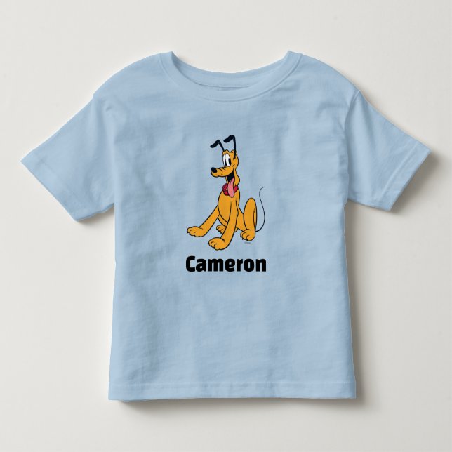 Classic Pluto Red Collar Toddler T-shirt (Front)