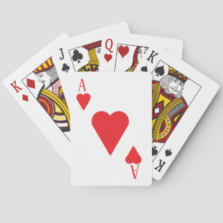 Classic Poker Letters Playing Cards